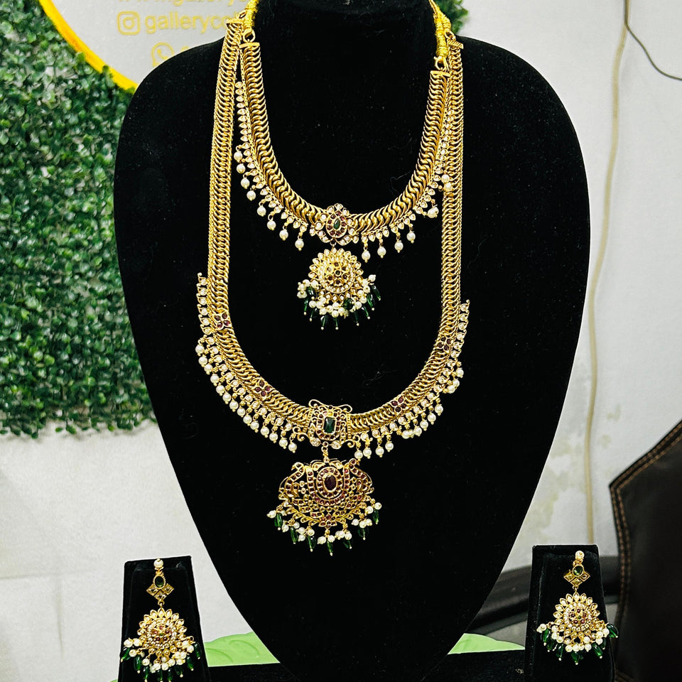 Elegant Jeelabi Pattern Necklace