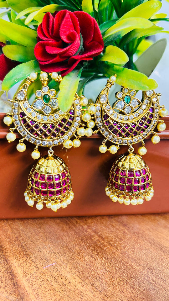 💎 Traditional Look with Modern Touch | Ruby Jumkas Collection | Gallery Collection 1986